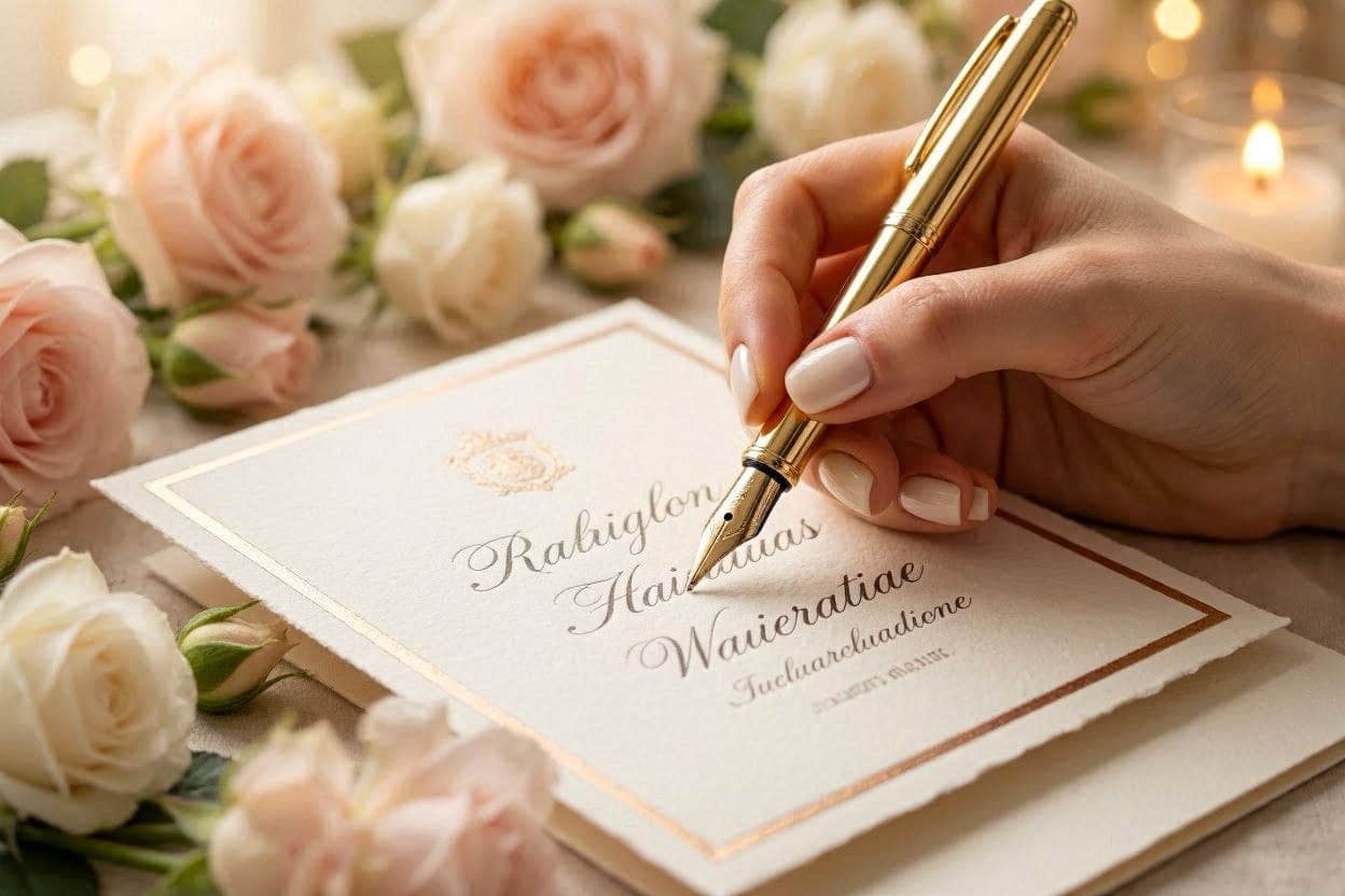 ۶۴ متن کارت عروسی: کوتاه، رسمی، عاشقانه، مذهبی و لاکچری ۱۴۰۵