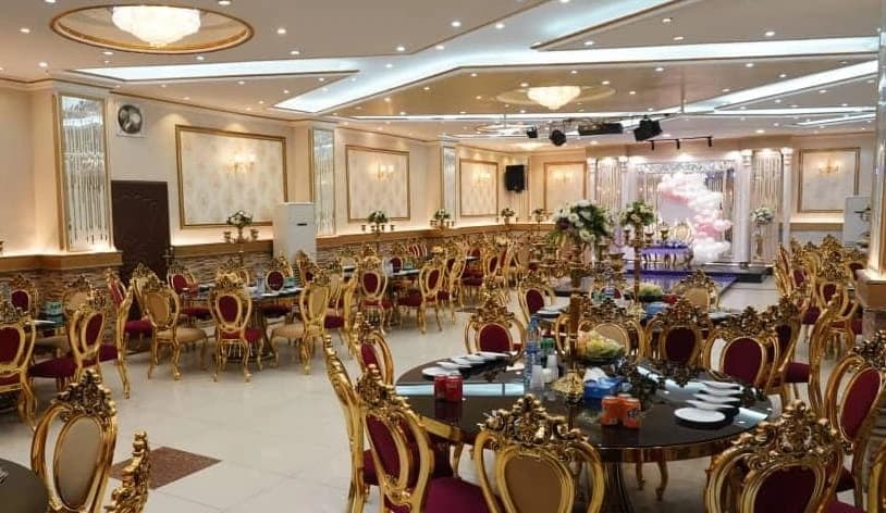 تالار پذیرایی قصر پارسه
