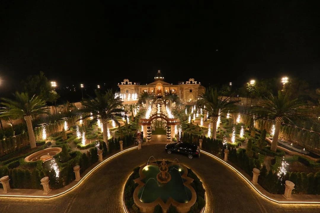 باغ تالار عمارت دانیال