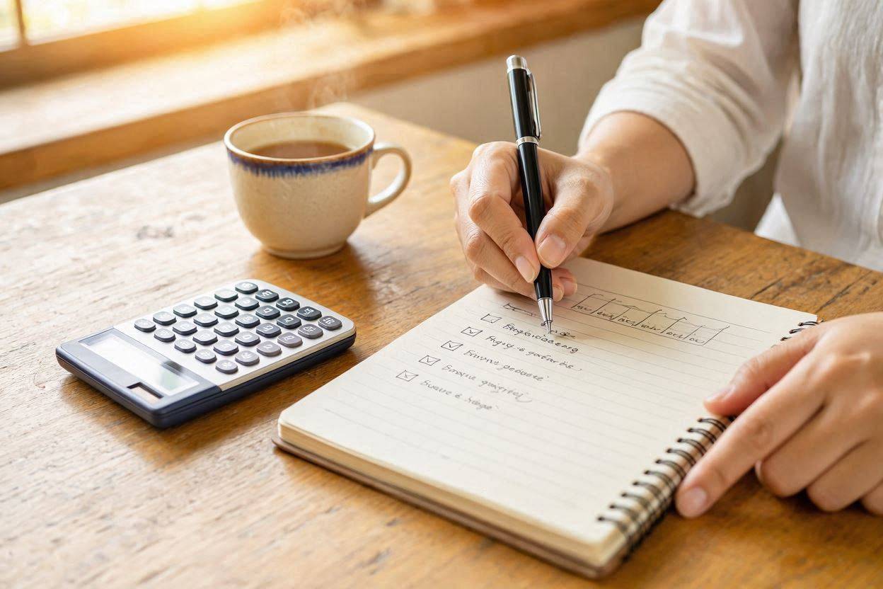 نوشتن لیست و بودجه‌بندی برای شروع خرید جهیزیه