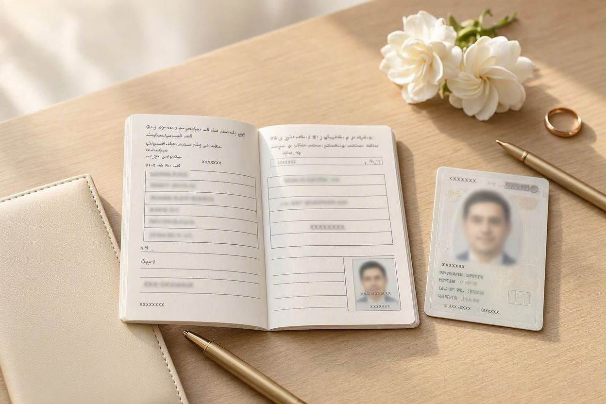 مدارک ضروری روز عروسی